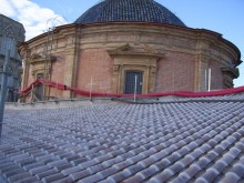 Réhabilitation du toiture de la Basilique Virgen de los Desamparados