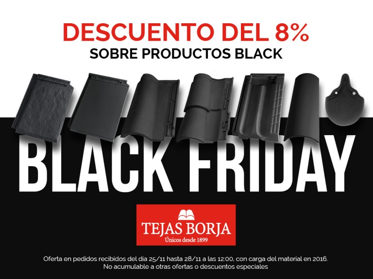 Black Friday llega a Tejas Borja