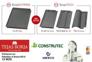 Tejas Borja | Construtec 2018