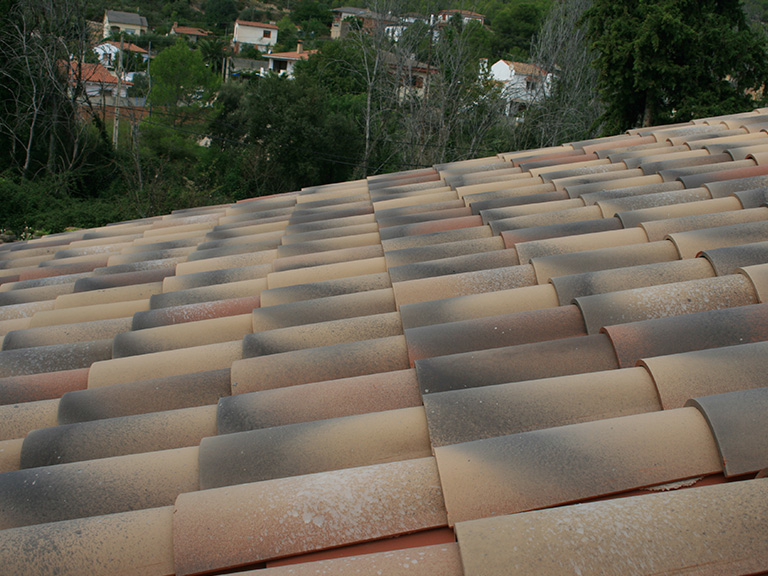 Curved roof tile Montseny