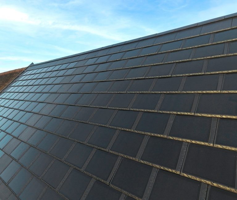 What does the CIGS technology mean in the solar tiles?